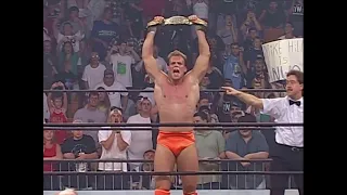 Alex Wright Wins WCW Cruiserweight Title for the 1st Time in match with Chris Jericho 1997