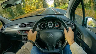 Citroen C3 1.0 VTR - POV TEST DRIVE & REVIEW (UK)