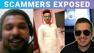 Exposing Scammers On Their Personal Webcams
