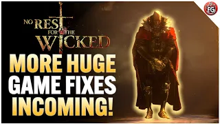 No Rest For The Wicked ANOTHER Patch Update | Performance, Durability, Food costs & More!