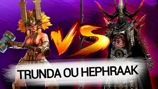 HÉPHRAAK VS TRUNDA, QUEL NUKER - SERVEUR DE TEST | RAID SHADOW LEGENDS