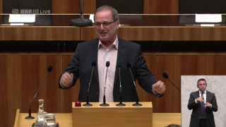 Tierschutzgesetz: Dietmar Keck (SPÖ) ORF Nationalratssitzung