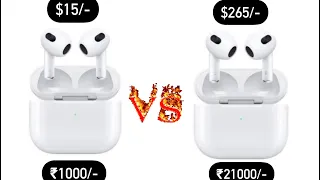 Genuine Airpods 3 VS Fake Airpods 3 Must Watch before buying Airpods