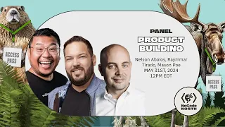 Panel discussion: Product Building