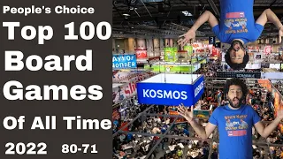 People's Choice top 100 Board Games of all Time 2022: 80-71