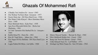 Best Ghazals Of Mohammed Rafi | Evergreen Ghazals of Mohammed Rafi