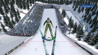 RTL SKI JUMPING 2007 | VIKERSUND 250 METERS [WORLD RECORD]