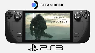 Steam Deck Gameplay - RPCS3 - Shadow of the Colossus - SteamOS | PS3 Emulation