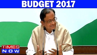 P Chidambaram Calls Union Budget 2017 A ‘Damp Squib’