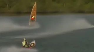 Flying 190+KM/H Accident!! can't control Thai long-tail racing boat