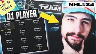 NHL 24 HUT BEST STRATEGIES TO USE! FROM DIVISION 1 PLAYER!