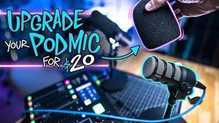 Make Your Rode PodMic Sound Like a Shure SM7B for $20