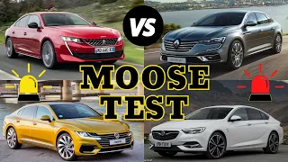 MOOSE TEST Results of D Segment Cars