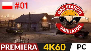 Gas Station Simulator PL ⛽ odc.1 - #1 ⛽ Świetnie zapowiadająca się premiera | Gameplay po polsku 4K