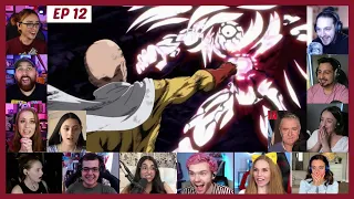 One Punch Man Season 1 Episode 12 Reaction Mashup | ワンパンマン Episode 12