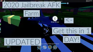 2020 Jailbreak AFK FARM!!! 1.4 Million $ a Day!