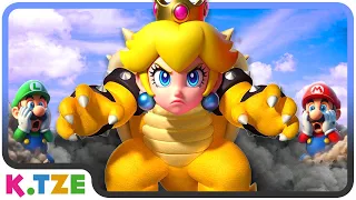 Peach BECOMES Bowser 😳😱 Super Mario Odyssey Story