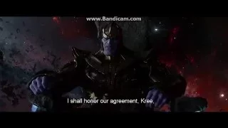 Thanos and Ronan in Guardians of Galaxy Hindi