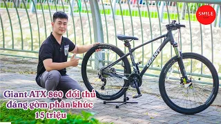 [Review] Xe Đạp Leo Núi Giant ATX 860 - 14.550k ngon lành cành đào!! | Xe Đạp Smile 077.377.2377