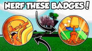 GLOVE BADGES THAT SHOULD BE NERFED | Slap Battles