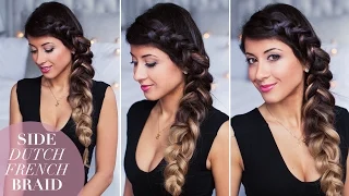 Side Dutch Braid Hair Tutorial