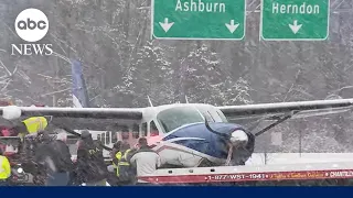 Plane makes emergency landing in Virginia