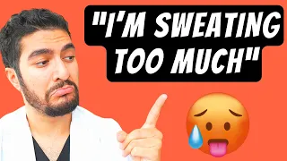 How To STOP SWEATING So Much (Dermatologist)