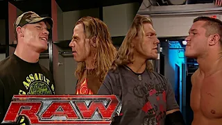 Rated-RKO, John Cena & Shawn Michaels Backstage Segments RAW Mar 05,2007