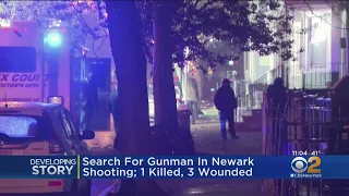 Search For Gunman In Newark Shooting That Killed 1, Wounded 3