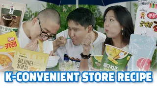 Koreans Battle It Out With A Convenience Store Mukbang! ft. @DKDKTV