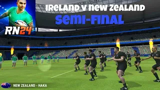 Rugby Nation 24 World Cup mode (IRE V NZ)