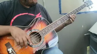 Metallica - My Friend of Misery (Acoustic Bass Cover)