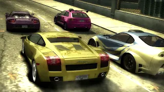 NFS Most Wanted 2005: JV's Final Race Events Showdown - Gallardo vs. Carrera GT!