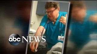 Doctor caught on camera laughing and cursing at a patient