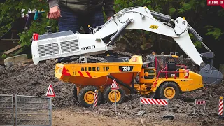 Heavy Machinery with the Liebherr 9150 RC Excavator ! 60KG of pure power at Airssecourt Parcours.