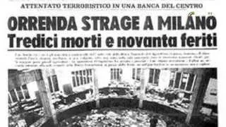 Milano, 12 dicembre 1969 - La strage di Piazza Fontana. Per non dimenticare.