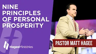 Pastor Matt Hagee - "Nine Principles of Personal Prosperity"