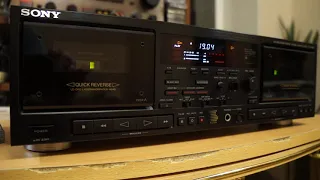 Кассетная дека Sony TC-WR820