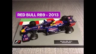 Formula 1 Auto Collection № 8. Red Bull RB9 - 2013 Sebastian Vettel. Масштаб 1:43.