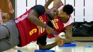 LeBron James Highlights at Cavaliers 2017 Training Camp