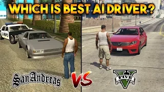 GTA 5 AI DRIVERS VS GTA SAN ANDREAS AI DRIVERS : WHICH IS BEST?