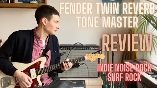 Fender Twin Reverb Tone Master Indie Noise Surf Rock review (English & En Français) (hit HD quality)