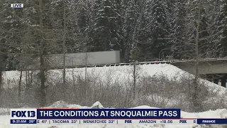 Conditions at Snoqualmie Pass