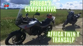 Prueba y opinión de África Twin y Transalp 2023