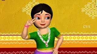 Gandham Medaku  pusukuni - 3D Animation Telugu Nursery rhyme for children with lyrics