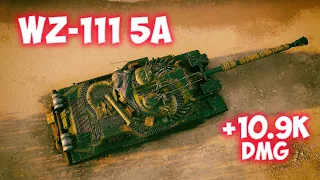 WZ-111 5A - 6 Frags 10.9K Damage - Good for everyone! - World Of Tanks