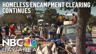 Homeless Encampment Clearing Continues in San Jose