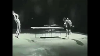 Bruce Lee - "Playing Ping Pong with Nunchucks & Winning!" 4K(HD)