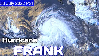 Hurricane Frank Intensifying Rapidly To Become Category 2