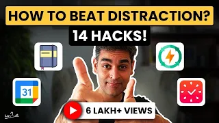 How to STAY FOCUSED and be SUCCESSFUL! | Ankur Warikoo Hindi